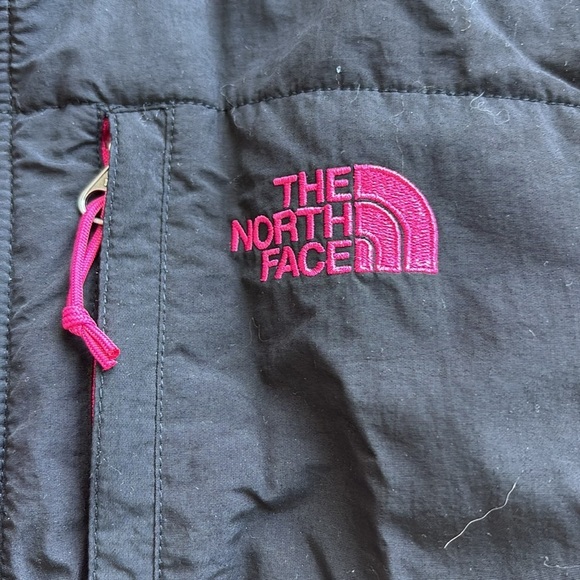 The North Face Denali Black Pink Fleece Full Zip Outdoor Gorpcore Coat Women S - Picture 2 of 6